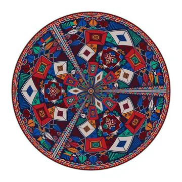 Palestinian Tatreez  design element  Stock Illustration