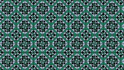 Palestinian Tatreez loop Video stock 285060674