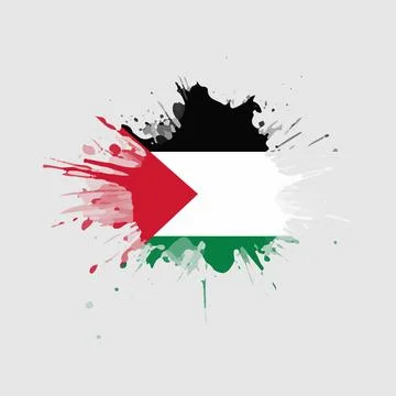 Paletine Flag Stock Illustration