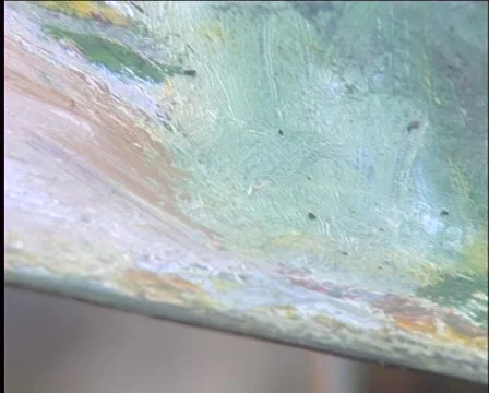 Palette close shot Stockbeeldmateriaal 995043