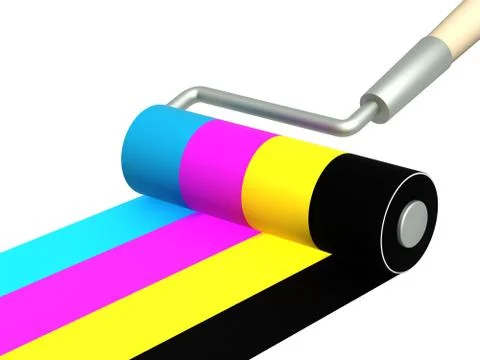 Palette CMYK Stock Illustration