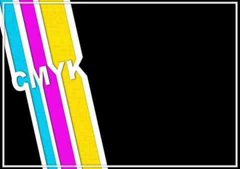 Palette CMYK Stock Illustration