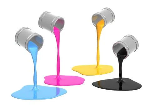 Palette CMYK Stock Illustration