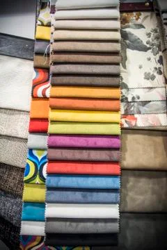 A Palette of Different Material designs Stock Photos
