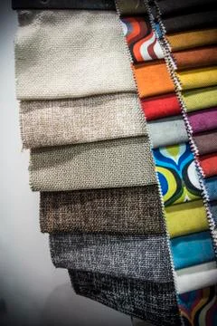 A Palette of Different Material designs Stock Photos