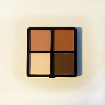 Palette. Eyebrow shadow. Stock Photos