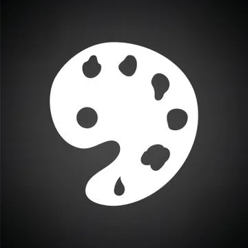 Palette icon Stock Illustration