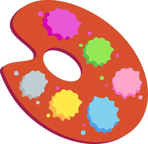 Palette Stock Illustration