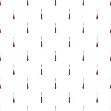 Palette knife tool repeating seamless pattern background Stock Illustration
