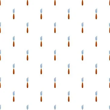 Palette knife tool repeating seamless pattern background イラスト素材