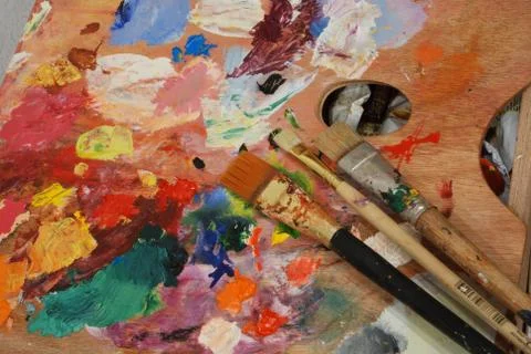 Palette Stock Photos