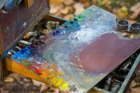 Palette Foto stock