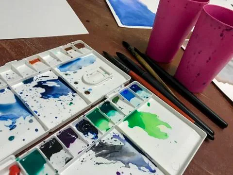 Palette Stock Photos