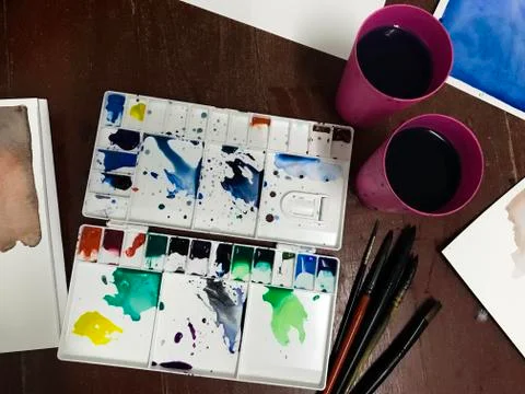 Palette Stock Photos