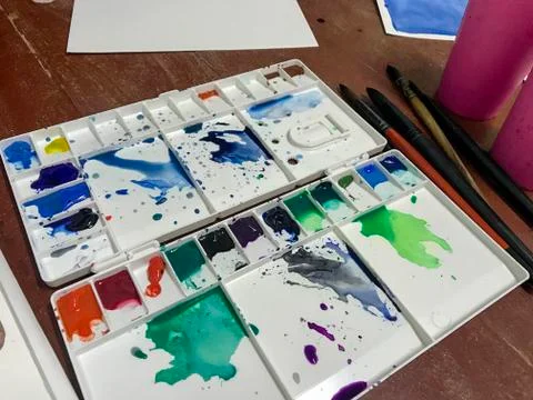 Palette Stock Photos