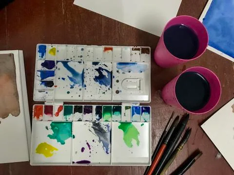 Palette Stock Photos