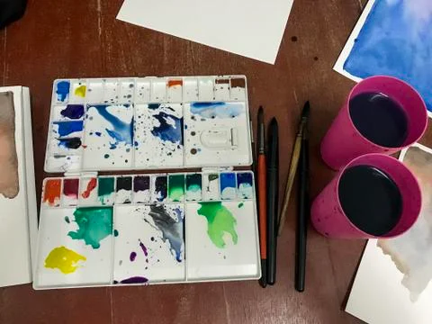 Palette Stock Photos