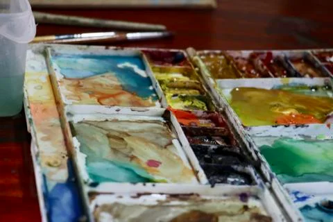 Palette Stock Photos