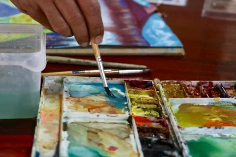 Palette Stock Photos