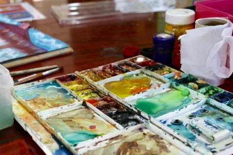 Palette Stock Photos