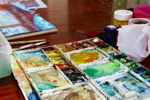 Palette Stock Photos