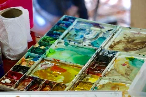 Palette Stock Photos