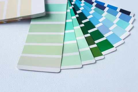 Palette of samples RAW WCP Stock Photos