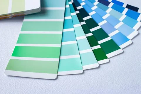 Palette of samples RAW WCP Stock Photos