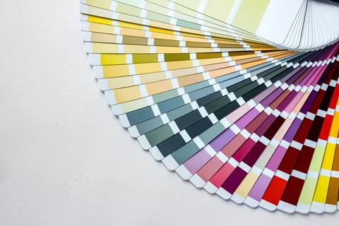 Palette of samples RAW WCP Stock Photos