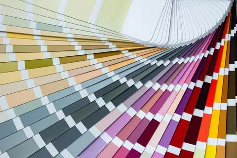 Palette of samples RAW WCP Stock Photos
