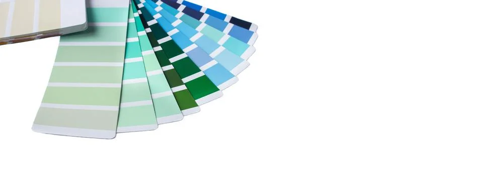 The palette of samples RAW WCP. Stock Photos