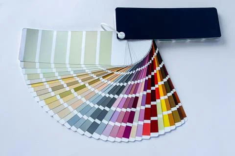 Palette of samples RAW WCP Stock Photos