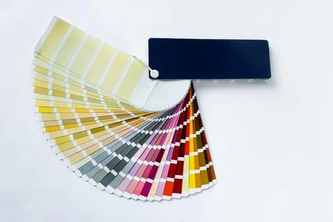 Palette of samples RAW WCP. Stock Photos