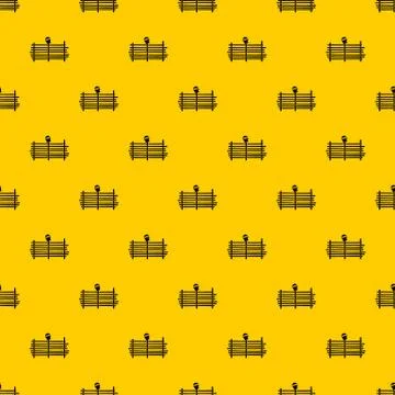 Palisade pattern vector Stock Illustration