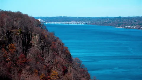 Palisades Interstate Park Stock Footage 285064722