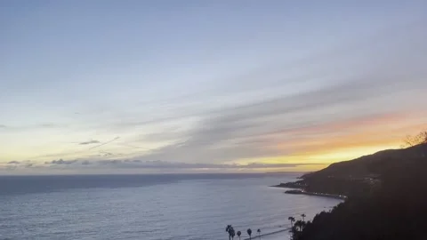 Palisades Sunset Stock Footage 234948676