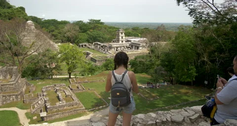 Pallenque Ruins in Mexico Video stock 211471287