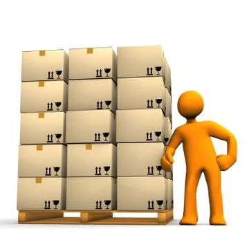 Pallet Stock Illustration