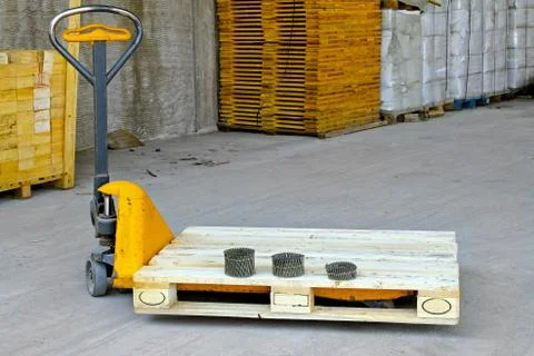 Pallet jack Stock Photos