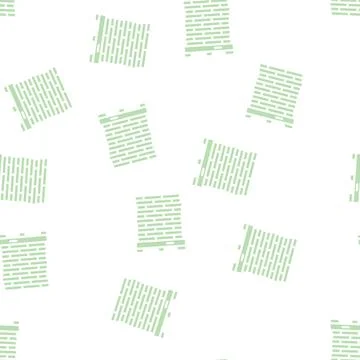 Pallet peat glyph vector seamless pattern Stock Illustration