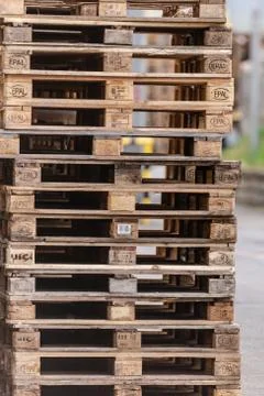 Pallets Stock Photos