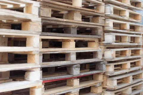 Pallets Stock Photos