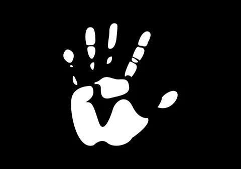 Palm art Stock Illustration