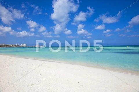 Palm Beach, Aruba, Lesser Antilles, Netherlands Antilles, Caribbean, Central Stock Photos