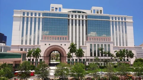 Palm Beach County Courthouse in West Palm Beach, Florida Vidéo 72852939