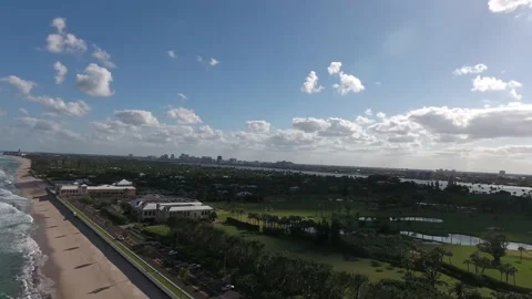 Palm Beach - Miami 1 Video stock 132011481