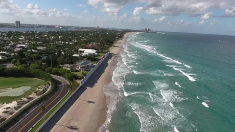 Palm Beach - Miami 3 Stock Footage 132011550