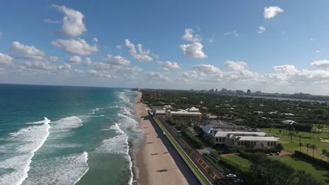 Palm Beach - Miami 7 Video stock 132011658