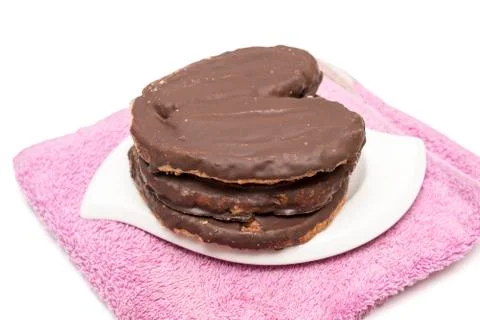 Palm chocolate Stock Photos