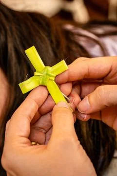 Palm cross Stock Photos